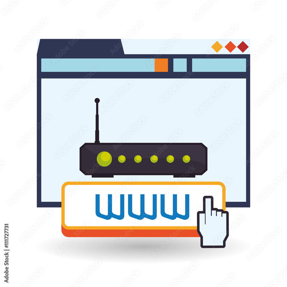 Cloud computing design. Media icon. Isolated illustration Cloud computing design. Media icon. Isolated illustration