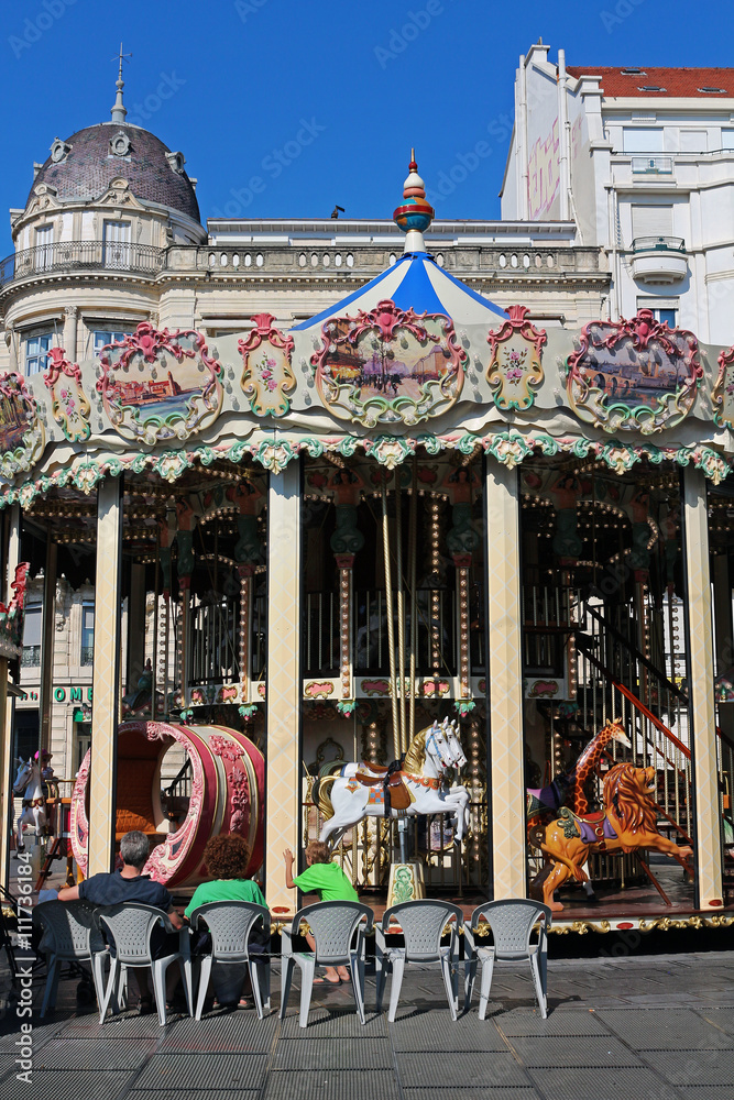 Carrousel - Place de la Comédie - Montpellier - France