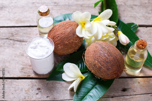 Coconut and coconut products.
