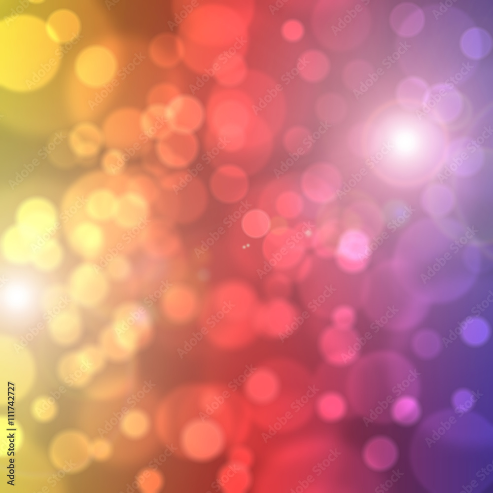 Violet Festive Christmas abstract bokeh background
