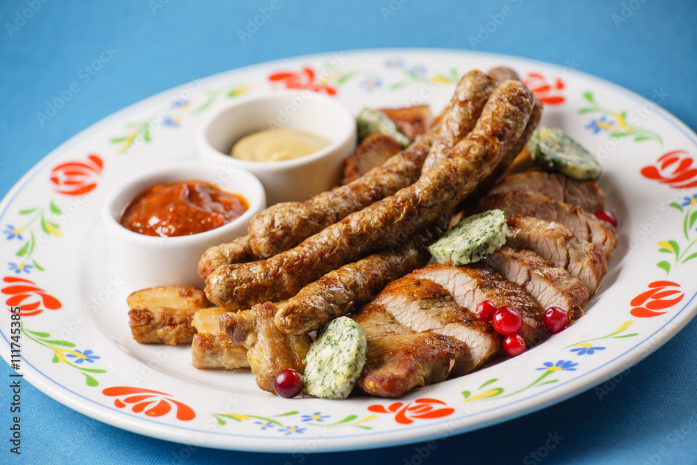 grilled meat grilled meat