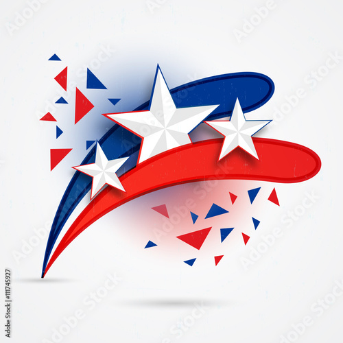 American Independence Day celebration concept.