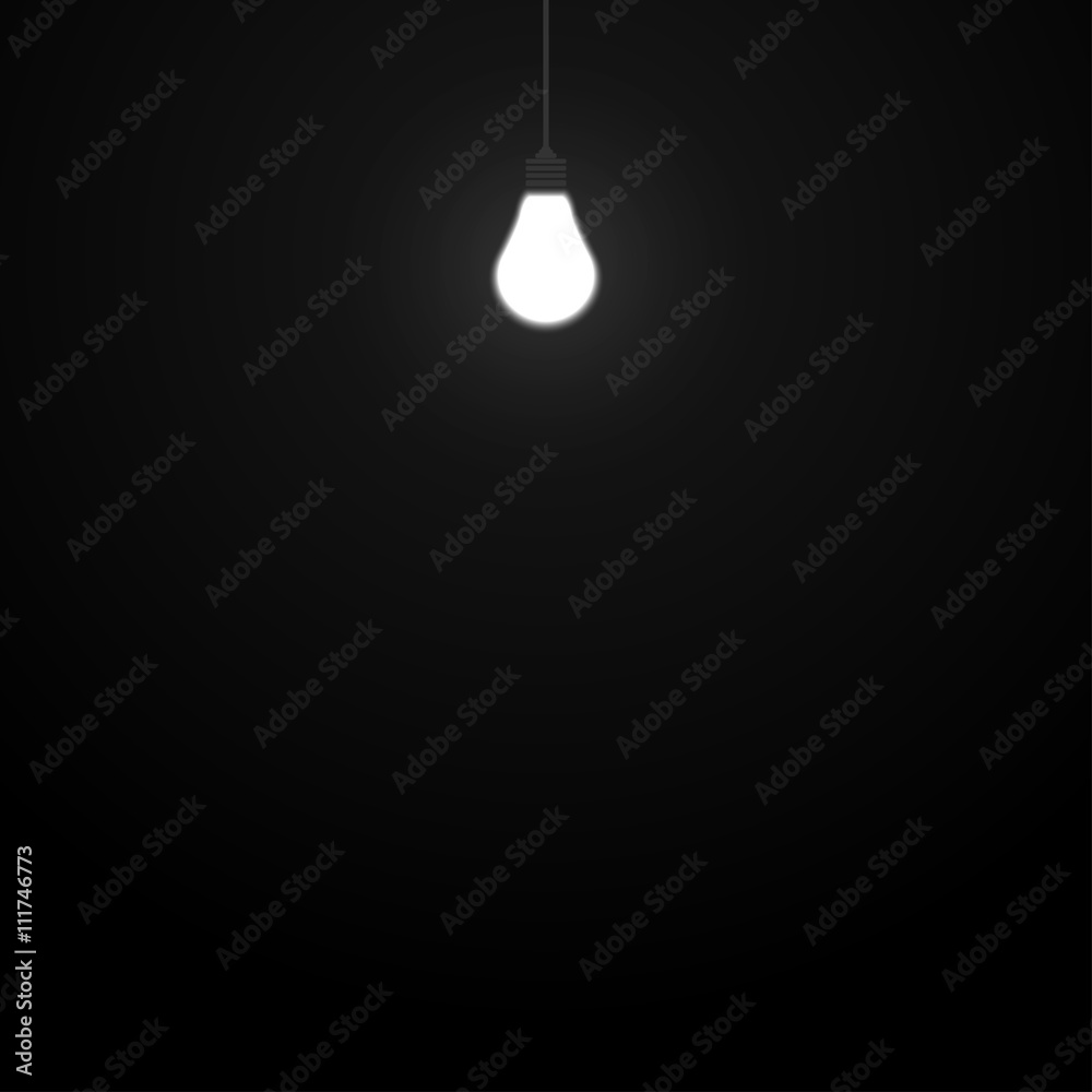 light bulb in a room. 10. Stock Vector Adobe Stock