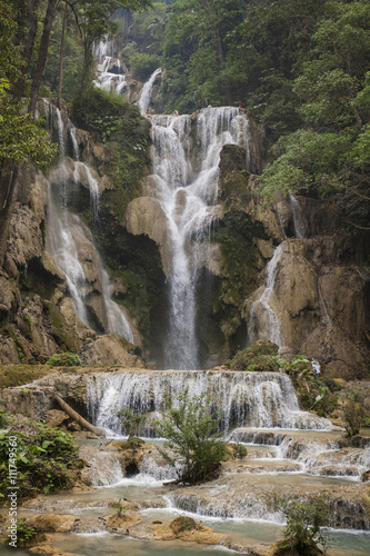 kuang Si waterfall in Luang Prabang, Laos