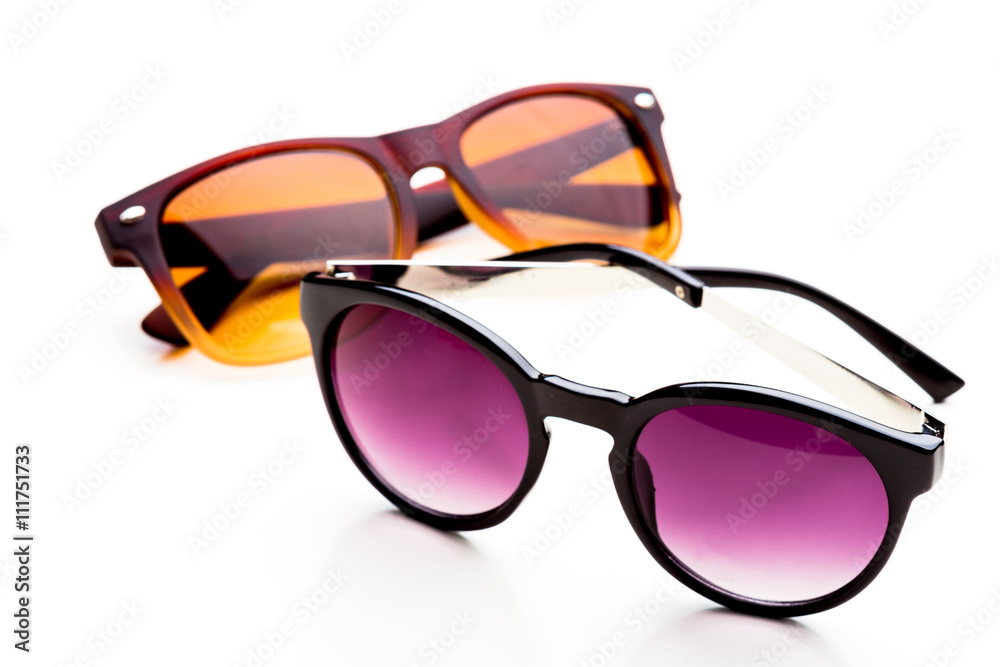 sunglasses isolated on white background sunglasses isolated on white background