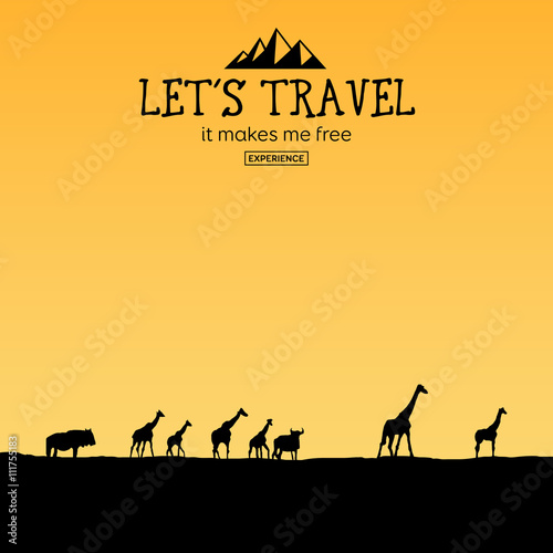 Web vector illustration on the theme of Climbing, Trekking, Hiking, Walking. Downshifting.