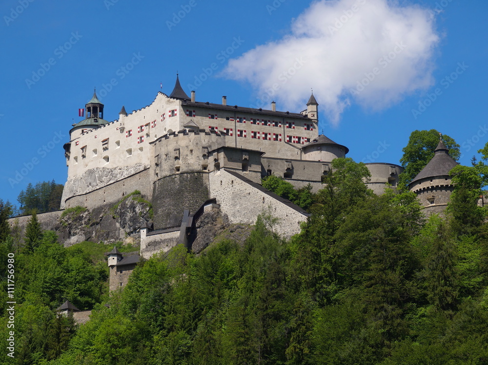 Burg Werfen im Land Salzburg / Österreich