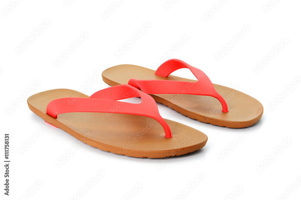 sandals isolated on white background