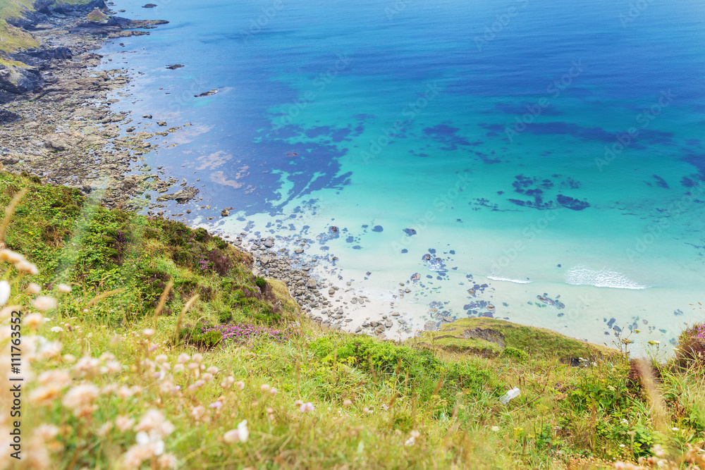 Popular Heritage Coast Atlantic ocean, Cornwall, England, United