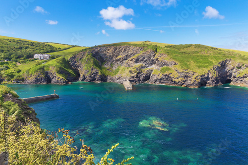 Popular Port Issac Atlantic ocean coast, Cornwall, England, Unit