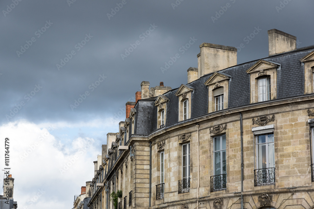 Old houses of Bordeaux