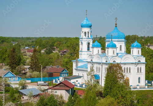 Church of the Archangel Michael in the ancient Russian city of Torzhok