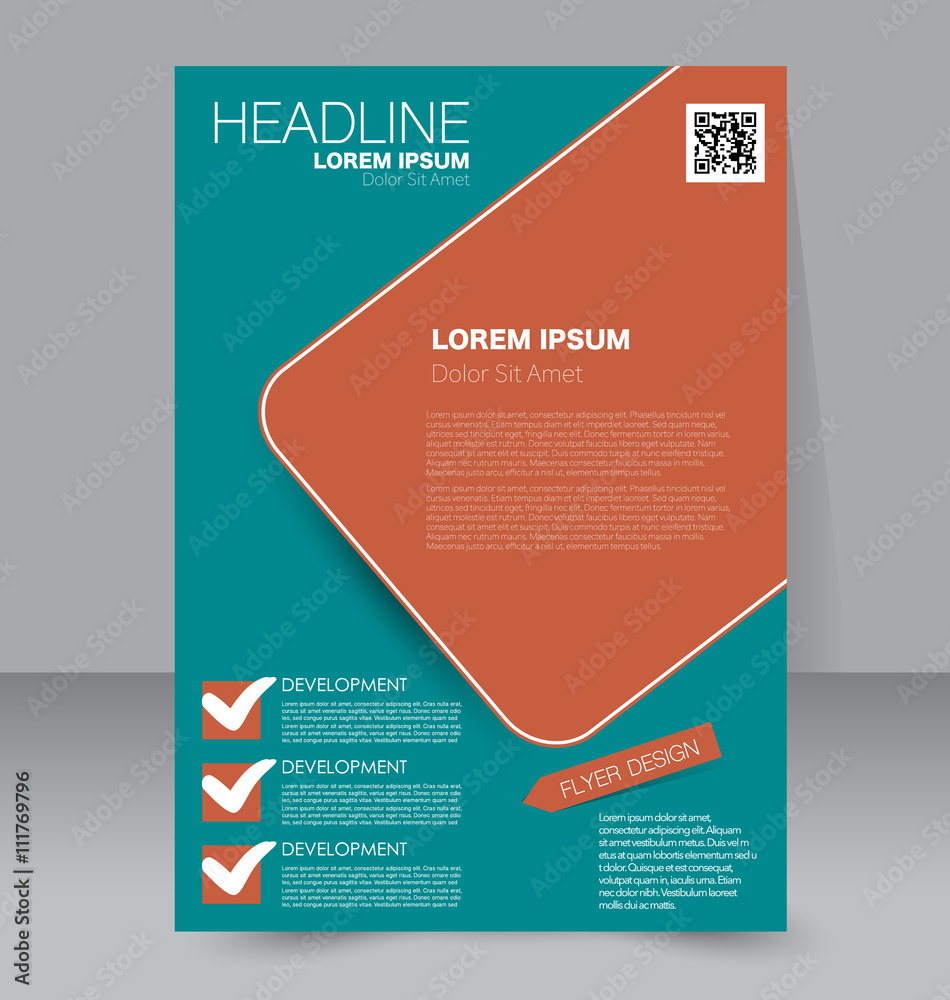 Abstract flyer design background. Brochure template. Abstract flyer design background. Brochure template.