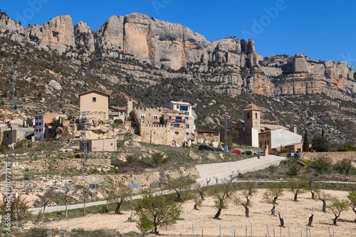 Obraz na płótnie La Morera de Montsant in the Priorat, Catalonia w salonie