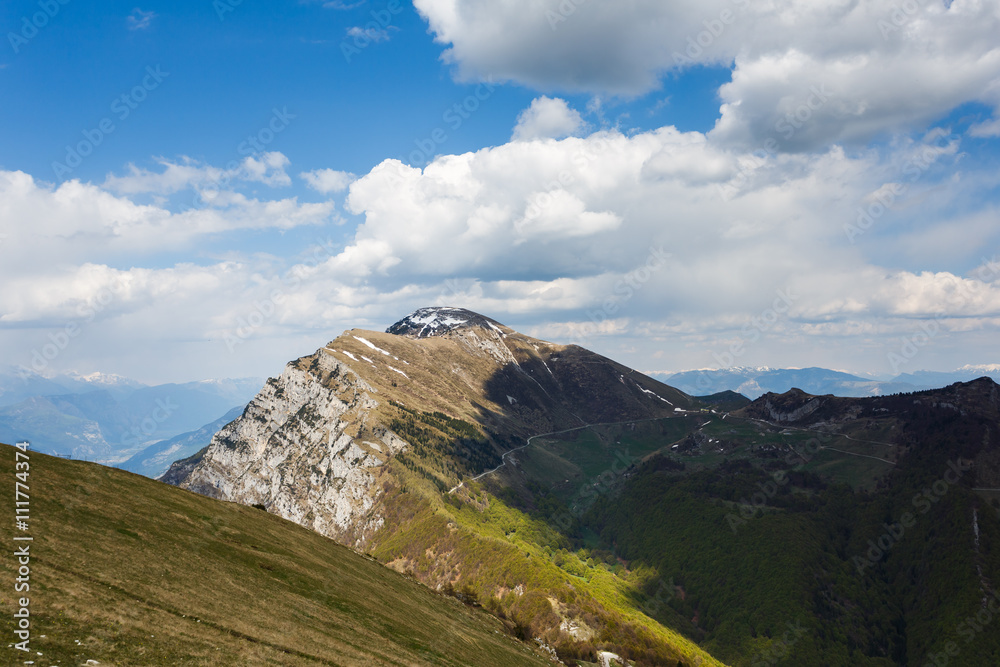 Fototapeta premium The hill of Dolomites