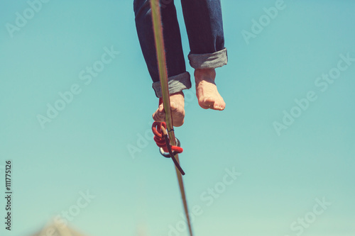Canvas Print Slackline