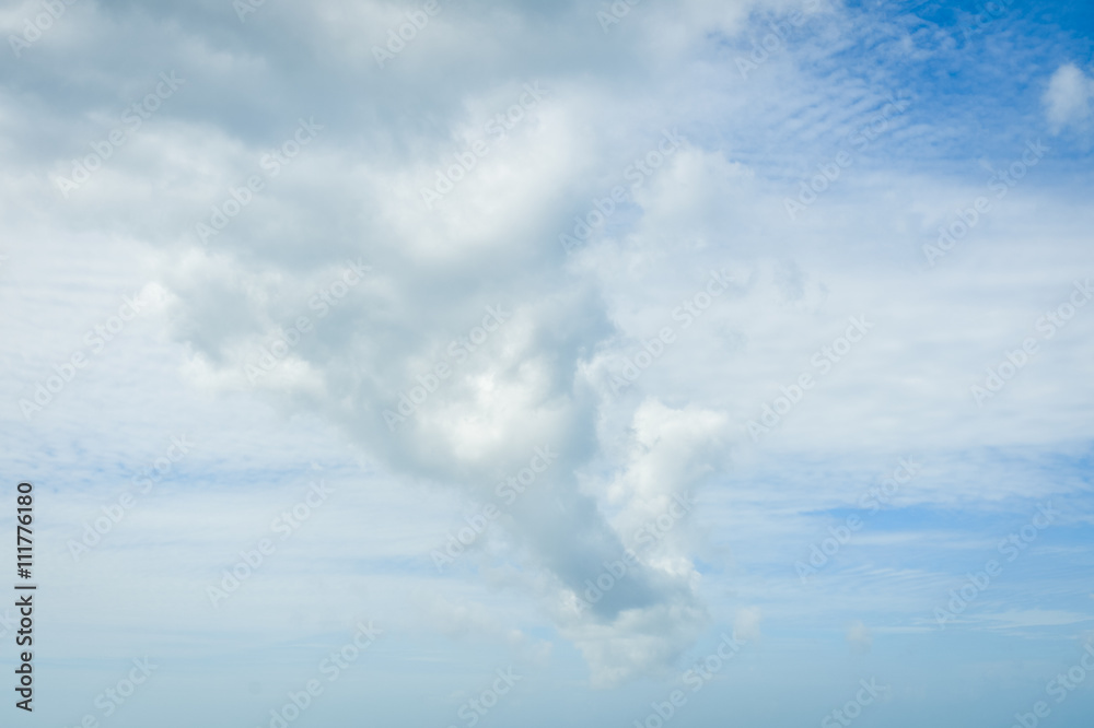 White blue clouds of the sky, beautiful background White blue clouds of the sky, beautiful background