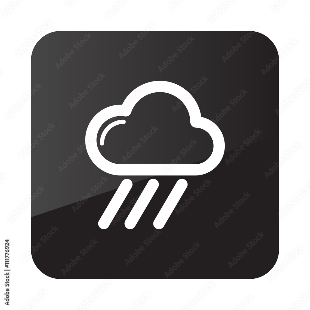 Rain Cloud icon. Downpour, rainfall. Weather Rain Cloud icon. Downpour, rainfall. Weather