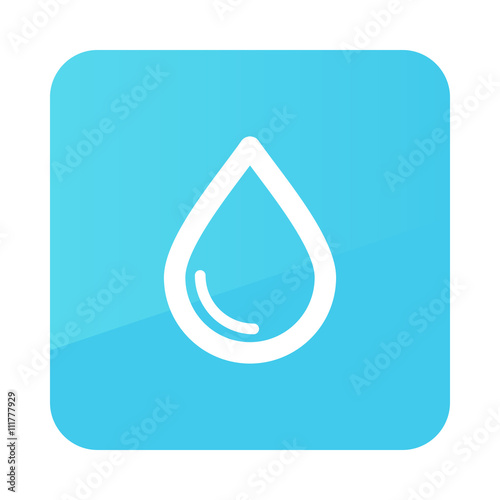 Water Rain Drop icon. Meteorology. Weather