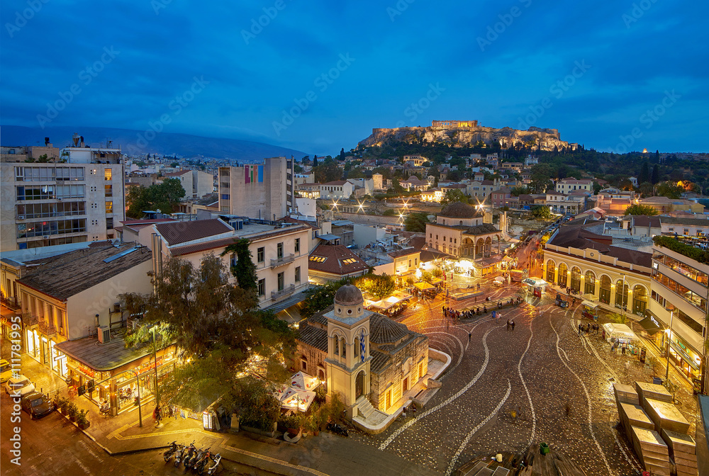 Athens at Night
