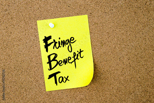 Business Acronym FBT Fringe Benefit Tax photo