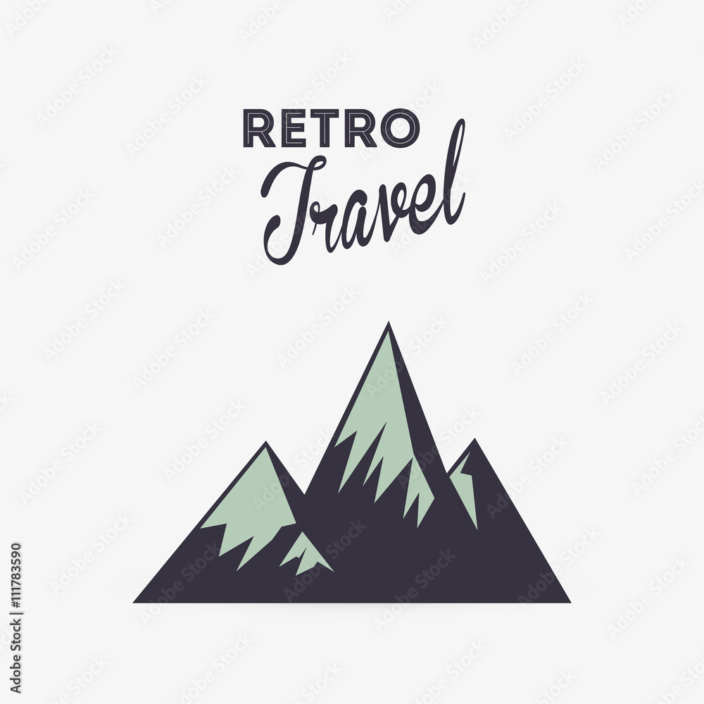 Travel design. trip icon. Isolated illustration, editable vector Travel design. trip icon. Isolated illustration, editable vector