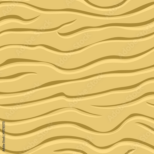 Seamless texture of wavy patterns in the sand