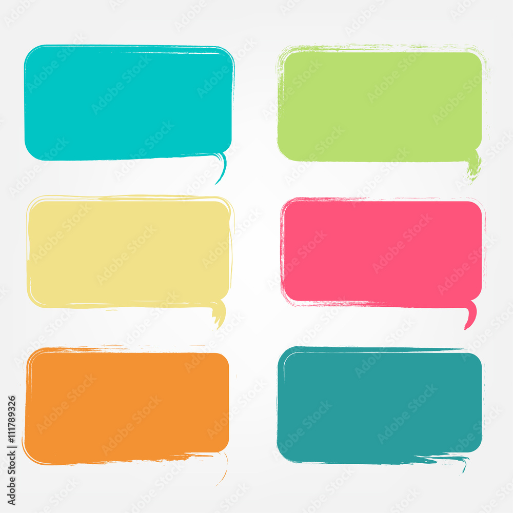 Abstract bubble talk vector design bubbles illustration talking blank massage set Abstract bubble talk vector design bubbles illustration talking blank massage set