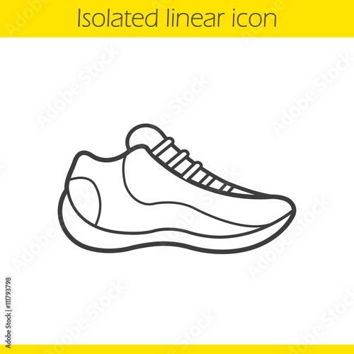 Sneaker linear icon