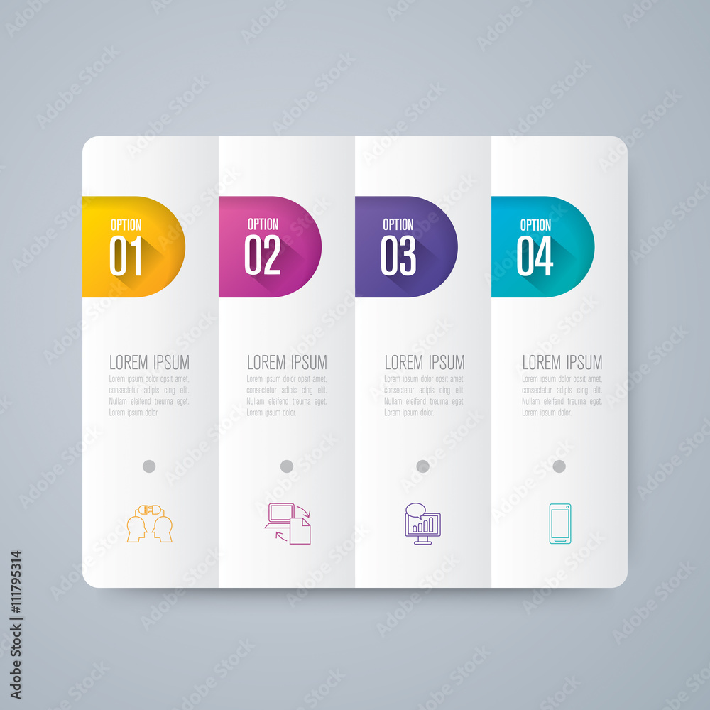 Infographic design template and marketing icons. Infographic design template and marketing icons.