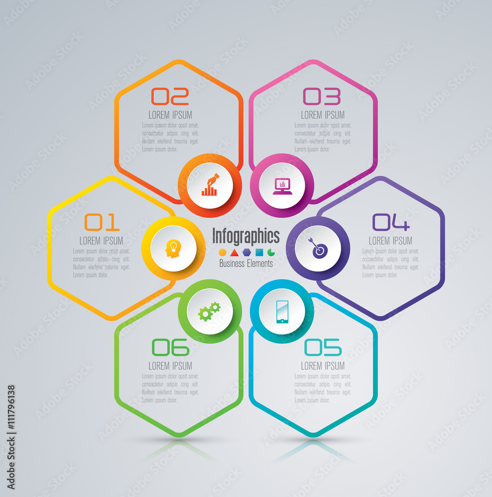 Infographic design template and marketing icons. Infographic design template and marketing icons.