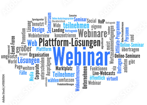 Webinar (Webseminar, online, Seminar)