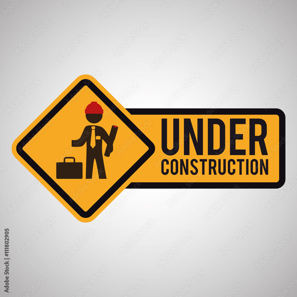 Under construction design. tool icon. isolated illustration Under construction design. tool icon. isolated illustration