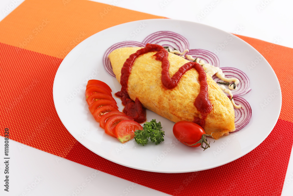 美味しそうなオムライス 美味しそうなオムライス