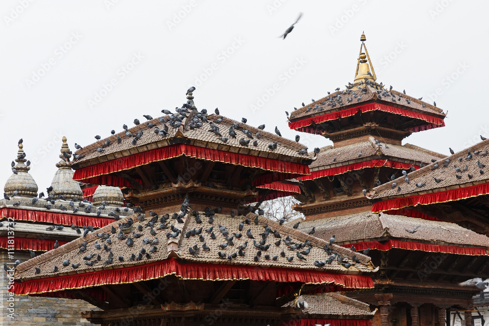 Pagoda style temples Pagoda style temples