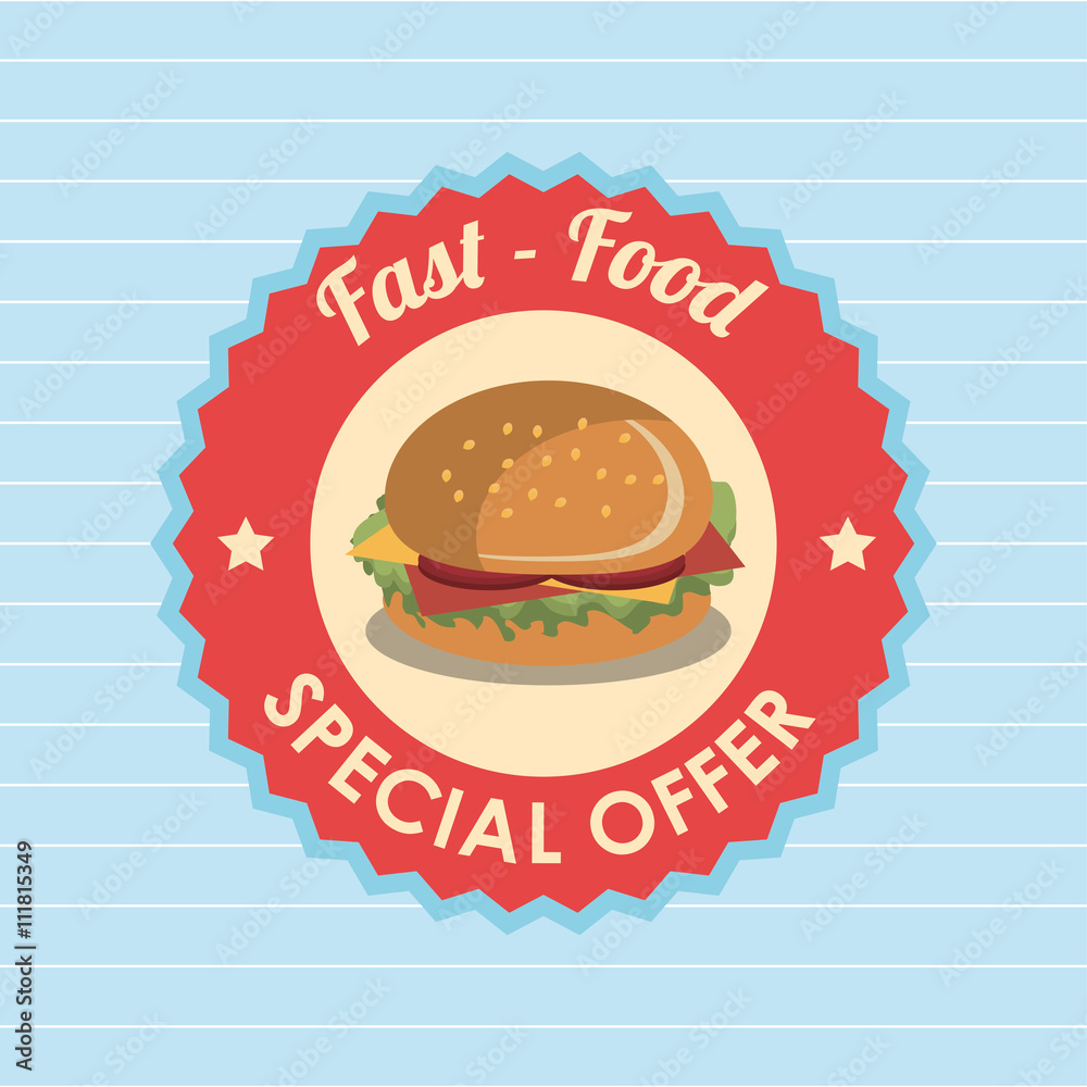 fast food offer design fast food offer design