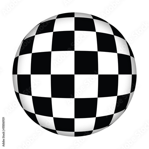Chequered Ball photo