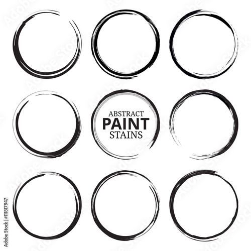 Abstract Paint Stains