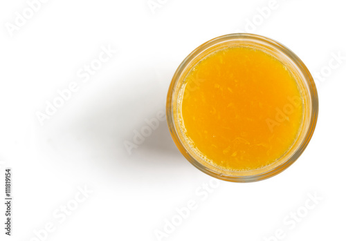 Orange Juice on white