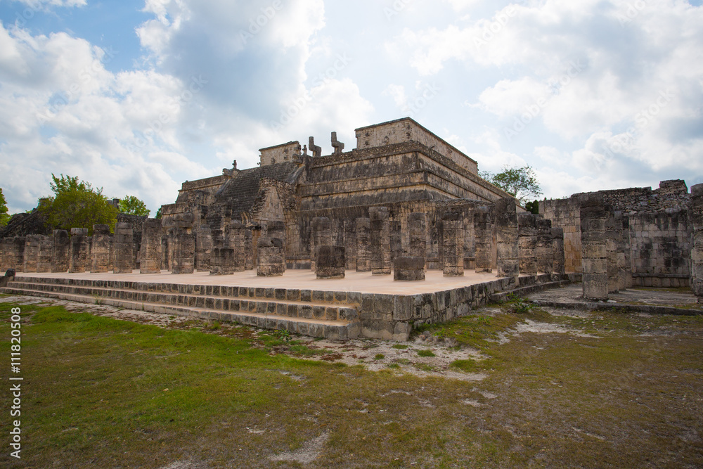 Portrait of historic places travel Mexico America