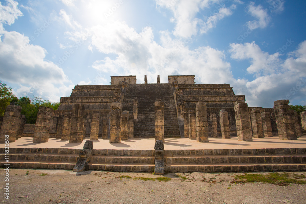 Portrait of historic places travel Mexico America