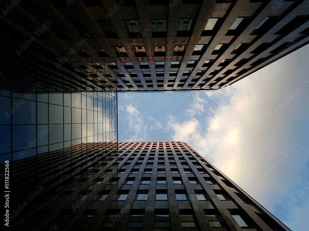 Fototapeta premium Skyscraper symmetry