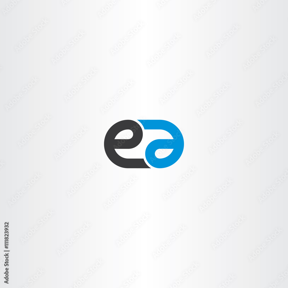 logo letter e and a combination icon vector logo letter e and a combination icon vector