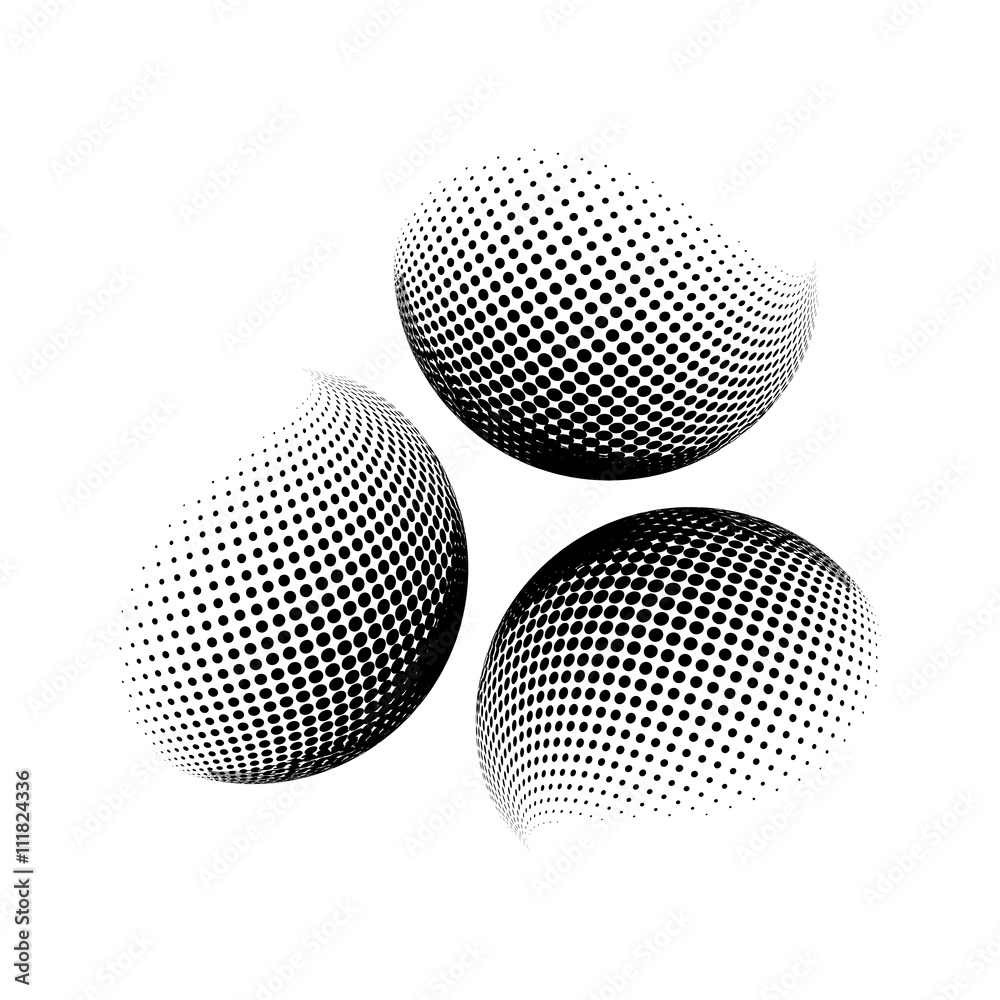 halftone globe, sphere vector logo symbol, icon, design. abstract dotted globe illustration isolated on background. halftone globe, sphere vector logo symbol, icon, design. abstract dotted globe illustration isolated on background.