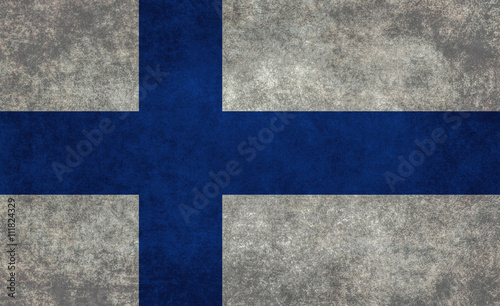 Flag of Finland with textured treatment