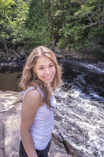 Teen Girl in the nature