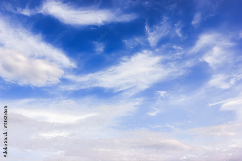 Background: sky with clouds