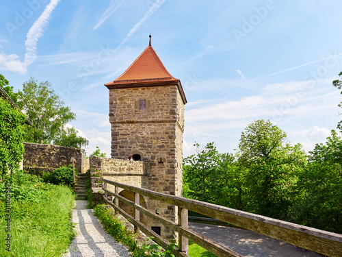 Obraz na płótnie Rothenburg ob der Tauber - Sauturm