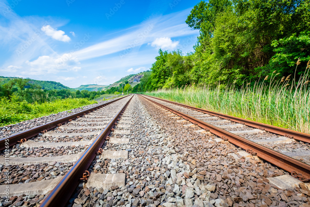Obraz premium Schienenverkehr