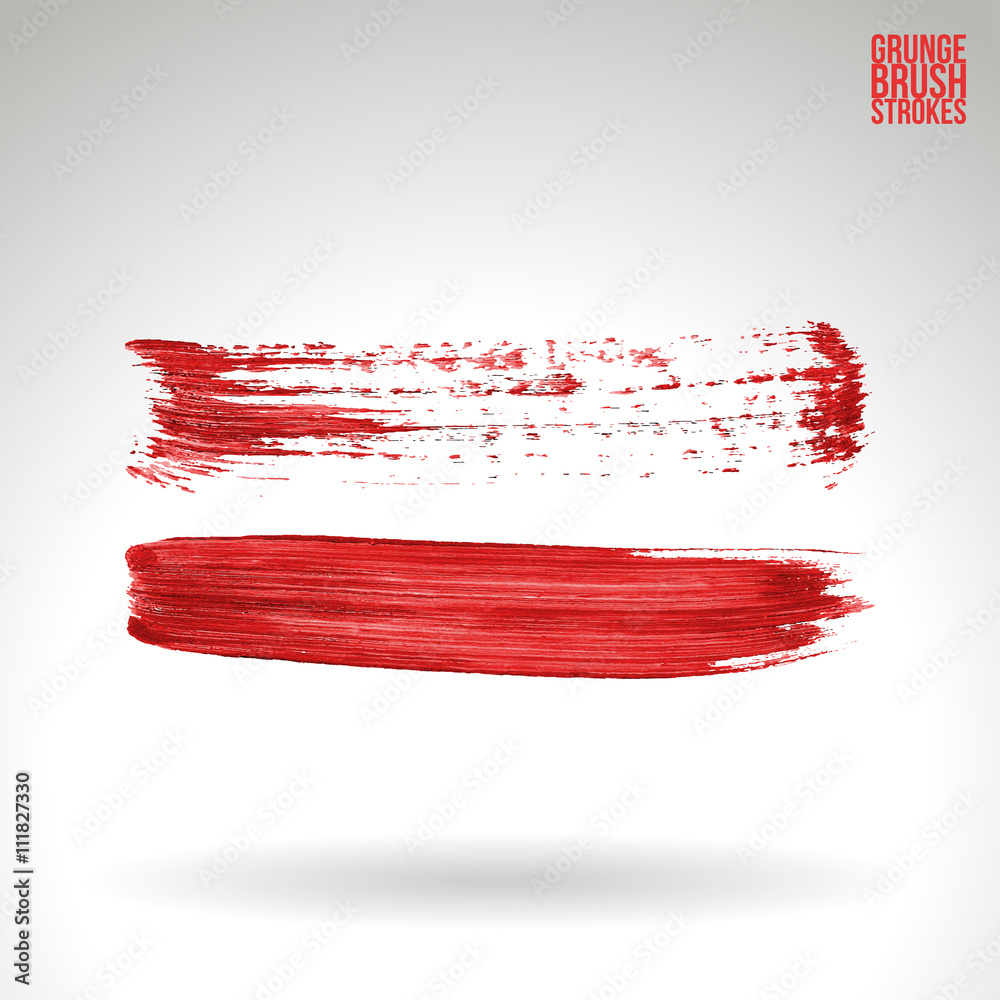 Brushstroke and texture. Vector design. Underline and border. Brushstroke and texture. Vector design. Underline and border.